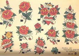 Pier De Haan Tattoo Peter Since 1955 Vintage Tattoo Design Traditional Tattoo Old School Traditional Tattoo Sketches