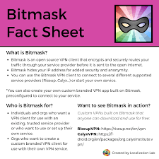 Just enter your account information from any compatible service provider and away you go . Bitmask Bitmasknet Twitter
