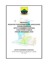 We did not find results for: Proposal Kegiatan Pengadaan Mobil Ambulance