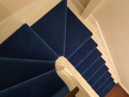 The blue stair runner collection here at carpet runners uk features a vast ocean of blue shades for you to choose from, with each shade providing an entirely unique effect of its own. Stairs Portfolio Carpets The Flooring Group