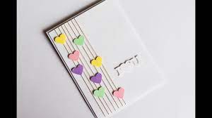 Create a blank cute business card. How To Make Valentine S Day Greeting Card Easy Cute Step By Step Kartka Na Walentynki Youtube