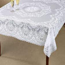 Maybe you would like to learn more about one of these? Hadleigh White Lace Tablecloth