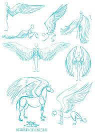 How to draw a wing anime. Wings How To Draw Manga Anime Wings Drawing Sketches Drawings