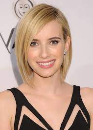 Emma Roberts Hair Google Search Bob Hairstyles Side Bangs Hairstyles Short Hair Styles