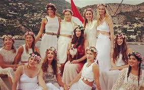 Bohemian Hen Party Bohemian Hen Party Accessories Boho Hen Do Tatiana Santo Domingo Pre Wedding Party Yacht Party