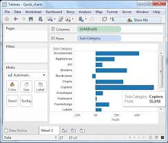 Tableau Bar Chart Tutorialspoint