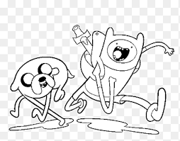 Free printable adventure time coloring pages. Adventure Time Jake Et Finn Png Images Pngegg