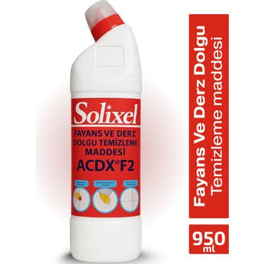 Solixel fayans ve derz temizleyici 950 ml 