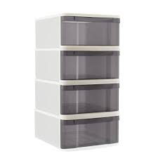 Keep your junk or desk drawer neatly organized with help from these drawer bins and organizers. Large Tint Stackable Storage Drawer The Container Store