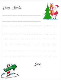 The download includes a matching printable envelope template with a santa stamp and a cute elf express special delivery postal mark. 20 Free Letter To Santa Templates For Kids Word Psd