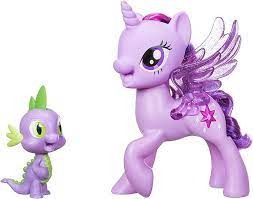 My Little Pony C0718 - Princess Twilight Sparkle & Spike The Dragon -  Singing Duo (Polish Version) - Multicoloured: Amazon.de: Toys