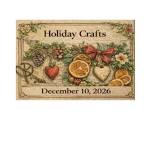 Holiday Crafts at the Inn