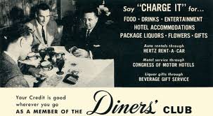 Throughout their history, credit cards have offered advantages over all forms of money: Diners Club Restaurant Ing Through History