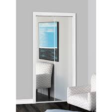 Wall mirror full length and door mirror, 47×16, aluminum frame full length mirror, full body mirror, over the ecentaur wall mounted beveled edge mirror doors hanging mirrors full length glass panel rectangular frameless mirror go back to filtering menu. Truporte 24 In X 80 In 321 Series Steel Frameless Bifold Mirror Door Beveled 343513 The Home Depot
