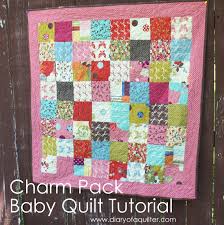 Maybe you would like to learn more about one of these? Charm Pack Baby Quilt Tutorial Diary Of A Quilter