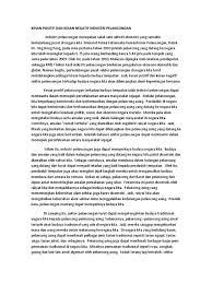 Sektor yang mampan dan menjana pulangan tinggi ini akan terus memacu ekonomi malaysia dengan, menyediakan pendapatan dan peluang pekerjaan kepada. Kesan Positif Dan Kesan Negatif Industri Pelancongan Docx