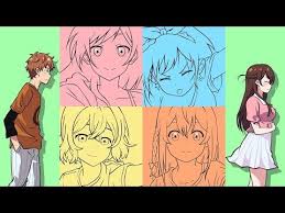 Rent A Girlfriend Opening Full Centimeter By The Peggies Youtube Anime Songs Anime Anime Group