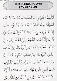 Doa Pelindung Dari Fitnah Dajjal Hafiz Com My