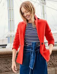 Woolf Blazer Fire Cracker High Fashion Street Style Flattering Fashion Blazer Fashion