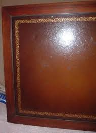 1950's antique vintage mahogany 17x28 step accent end table w. 7 Leather Top Coffee Table Ideas Leather Top Coffee Table Coffee Table Table