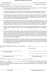 Please, do not guarantee someone not well known to. Personal Guarantee Template Free Template Download Customize And Print