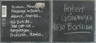 Herbert arthur wiglev clamor grönemeyer. 4630 Bochum Herbert Gronemeyer Tontrager Gebraucht Kaufen A02jvrlb21zza