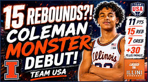 EYE OPENER: Illini's Quentin Coleman's Team USA Debut Was EVEN BETTER Than You Think | New DL Commit