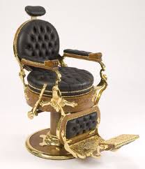 Victorian Barber Chair Vintage Salon Barber