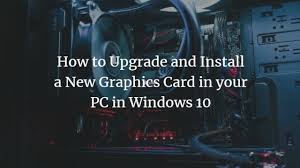 Maybe you would like to learn more about one of these? How To Upgrade And Install A New Graphics Card In Your Pc In Windows 10