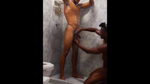 my friend burned his hands and asks me for help to bathe his entire  muscular body, very close friend
