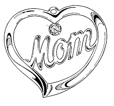 You kids and boys show mommy your tender and love. Hearts Coloring Part 15 Mothers Day Coloring Pages Heart Coloring Pages Mom Coloring Pages