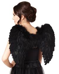 Black Angel Wings Costume Black Feather Wings Spirit Halloween Wings Costume Angel Wings Costume Angel Costume