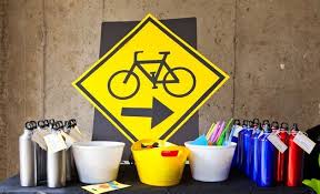 It is the perfect size to hang in your living room, bedroom, or office. Bike Themed Birthday Party Guest Feature Celebrations At Home