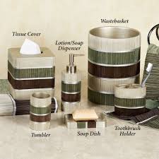 Green Bathroom Ideas Sage Green Bathroom Accessories Green Bathroom Brown Bathroom Decor