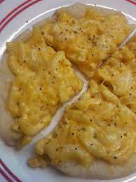 Mac Cheese Pizza Macaroni Chizza Recipes Mac And Cheese Pizza Mac And Cheese