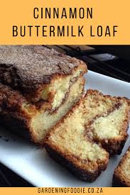 Enjoy A Slice Or Two Of This Easy To Make Cinnamon Buttermilk Loaf Deliciously Soft Filled And Top Buttermilk Recipes Buttermilk Cake Recipe Cinnamon Recipes