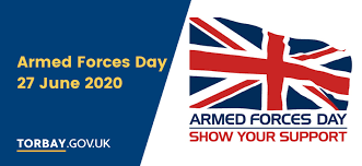 Armed forces day is a day to recognize members of the armed forces that are currently serving. Celebrate Armed Forces Day 2020 Torbay Council