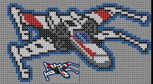 Pixel Art En Perle Hama Star Wars Pixel Art Bricolage Star Wars Perle Hama Star Wars Motifs Perler