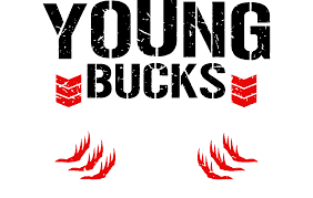 The logo, the buzzer beaters, the no look dimes, the posters. Custom Young Bucks Logo Black Red White By Darkvoidpictures On Deviantart