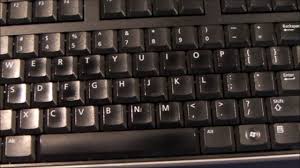 Here is a simple solution to a computer keyboard key that doesn't seem to depress properly or depress fully resulting in erratic operation Simple Solution To Fix Sticky Key On Computer Keyboard Key Won T Fully Depress Youtube