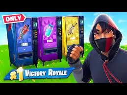 Like vehicles and chests, they have many different potential spawn points across these convenient machines now dispense things free of charge but only provide one item/weapon before disappearing, the update reads. Vending Machine Only Challenge In Fortnite