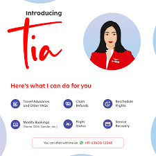 If you want to get a airasia wifi refund, you can do it by simply going to the airline website to the contact us form and request for the wifi refund. Airasia Have You Met Tia Airasia India S New Ai Powered Chatbot Get All Your Queries Answered Learn More About Travel Policies Check Flight Status Manage Or Modify Bookings Reschedule Flights And Much