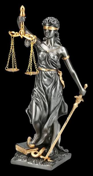 Justitia Symbol Gerechtigkeit
