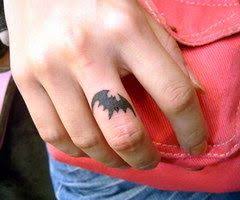 Black And Red Batman Tattoo Pin By Shelly In Mi On Tattoos That Caught My Eye Bat Tattoo Bats Tattoo Design Hand Tattoos