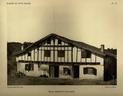Bas Cambo 64 Maison Sallaberria Planche Phototypie 32 Cm X 22 A Encadrer Maison Planche