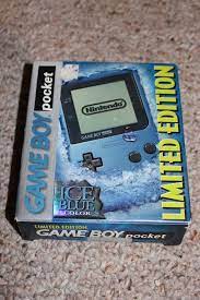 Get great deals on ebay! Nintendo Limited Ice Blue Game Boy Pocket Handheld System Works With Box Great Gameboy Nintendo Blue Game