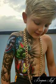 This Artist Gives Hospitalized Kids Spray-On “Tattoos” To Make Their Days  Brighter, And Here's The Result (24 New Pics)