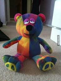 Found Out My Favorite Stuffed Animal As A Child Was A Stoner Teddy Bear Animals Cute Animals
