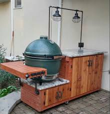 C5001184c0deb25424ed57c7b39e16a5 Jpg 1 095 1 143 Pixels Big Green Egg Outdoor Kitchen Bbq Grill Design Big Green Egg Table