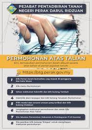 Panduan semakan dan bayaran cukai tanah dan ehasil. Utama Ptg Perak E Tanah Perak
